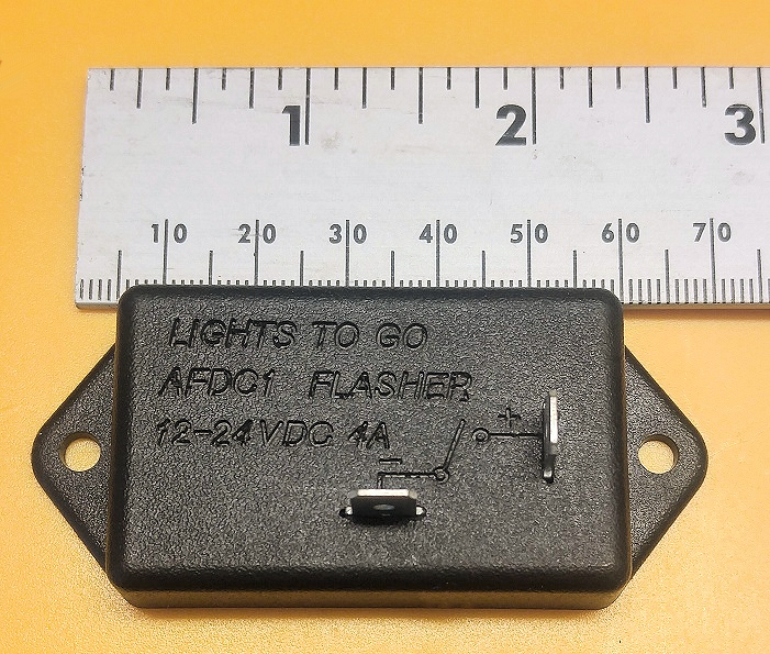 AFDC1 DC Single Light Flasher