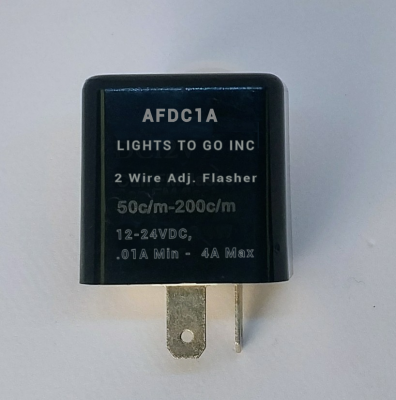 AFDC1A DC Single Light Flasher