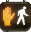 Pedestrian Hand/Man Signal