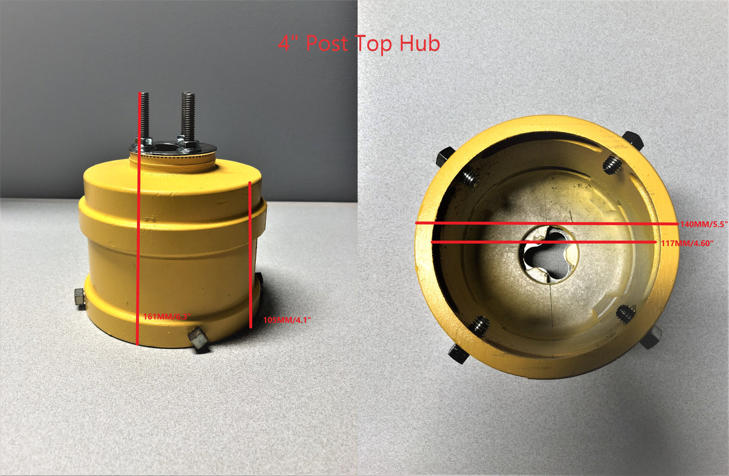 Post Top Mounting Hubs